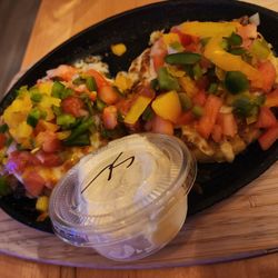 The Blue Duck Bar & Kitchen - Loaded Smash Potato Cakes