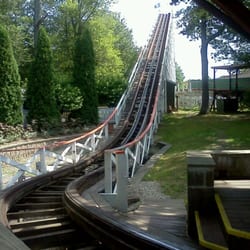 Yankee Cannonball Rollercoaster - The climb.
