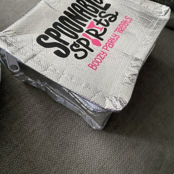 Spoonable Spirits - cute case that the jello shots came in. - Desserts Near Me - New York, New York Spoonable Spirits - cute case that the jello shots came in. - Desserts Near Me - New York, New York