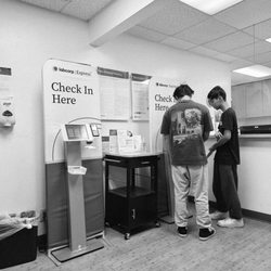 Labcorp - Self-check-in kiosk here at Labcorp