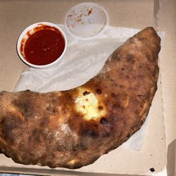Bellisario's Restaurant - Large cheese calzone
