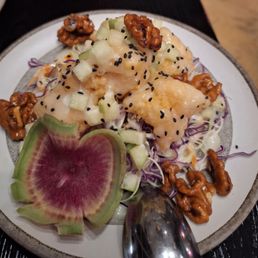 Gluten Free) Honey Walnut Prawns