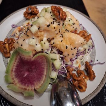 Vivienne's Bistro - Walnut prawns - Asian Fusion Near Me - Seattle, Washington Vivienne's Bistro - Walnut prawns - Asian Fusion Near Me - Seattle, Washington