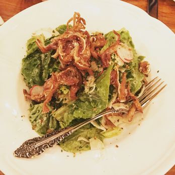 The Publican - Butter lettuce with crispy pig ear - New American Near Me - Chicago, Illinois