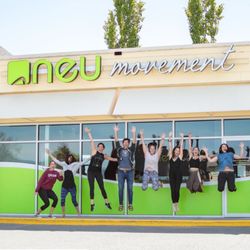 Neu Movement - Jumping for Joy infront of the Neu Glenmore Studio!