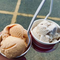 J3 BBQ & Homemade Ice Cream - Homemade Ice Cream (Peach and Reese's)!