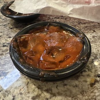 Leon’s Mexican Cuisine - Red Margarita bit small but very tasty - New Mexican Cuisine Near Me - Lebanon, Indiana Leon’s Mexican Cuisine - Red Margarita bit small but very tasty - New Mexican Cuisine Near Me - Lebanon, Indiana