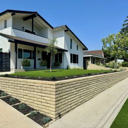 Front yard turf