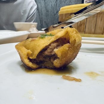 Shanghai time - Pan fried soup dumplings with crab - Shanghainese Near Me - New York, New York Shanghai time - Pan fried soup dumplings with crab - Shanghainese Near Me - New York, New York
