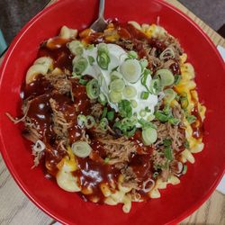 My Place Eatery - Pulled Pork Mac and Cheese.
