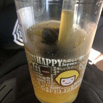 Happy Lemon - I ordered 25% sweetness but it was still a bit too sweet. There was also very little grass jelly - Bubble Tea Near Me - Berkeley, California