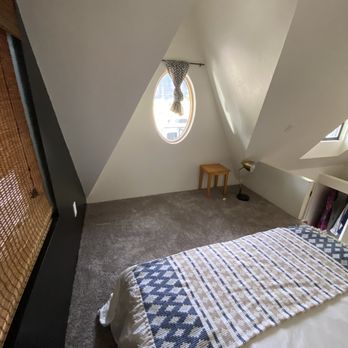 Basecamp 550 - View of loft bed facing west. - Campgrounds Near Me - Ridgway, Colorado