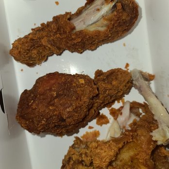 Church's Chicken - Got this 5 minutes ago. The chicken wasn't even warm. It was cold and old. The thigh wasn't even the spicy one but was the only good piece. - Chicken Wings Near Me - Baldwin Park, California Church's Chicken - Got this 5 minutes ago. The chicken wasn't even warm. It was cold and old. The thigh wasn't even the spicy one but was the only good piece. - Chicken Wings Near Me - Baldwin Park, California