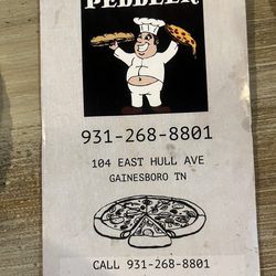 The Pie Peddler - Menu