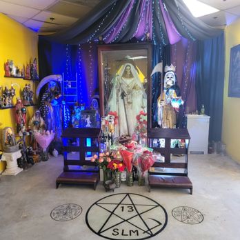 Botanica Santisima - Santa Muerte Alter - Spiritual Shop Near Me - San Jose, California
