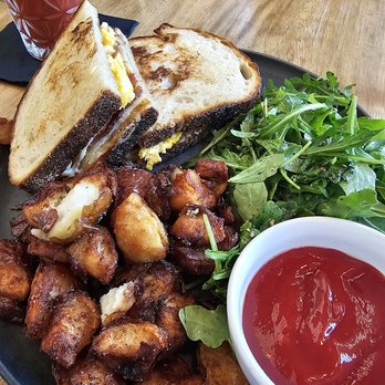 Written By The Seasons - Egg sandwich - New American Near Me - Dallas, Texas Written By The Seasons - Egg sandwich - New American Near Me - Dallas, Texas