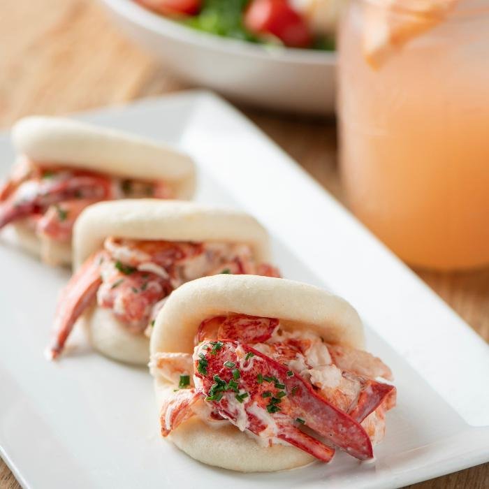 Food from The Tides Beach Club Restaurant