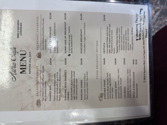 Menu photo 3 Astra Cafe Las Vegas, NV Menu photo 3 Astra Cafe Las Vegas, NV