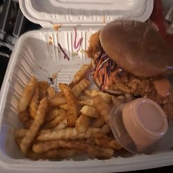 Red Rooster Hot Chicken - 2 Two Sandwich w/fries