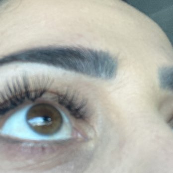 Dior Lash Studio - After 2nd day touch up! Suppose to be a volume set - Eyelash Service Near Me - Corona, California