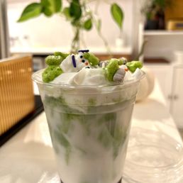 Maple Matcha Latte