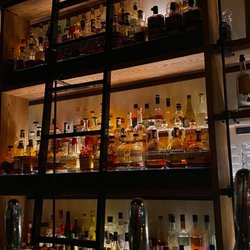 Hotel Bar - Bottle display