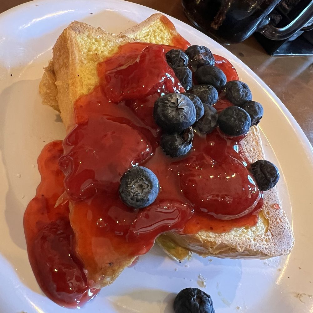 Cornerstone BBQ - FRENCH TOAST | S12 Missing the whipped cream and powdered sugar - Barbeque Near Me - Beaumont, California