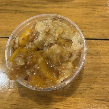Can't Stop Smokin' BBQ - Peach cobbler - Barbeque Near Me - Chandler, Arizona
