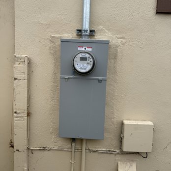 ELC Contractor - Brand new breaker box with meter - Electricians Near Me - San Bruno, California ELC Contractor - Brand new breaker box with meter - Electricians Near Me - San Bruno, California