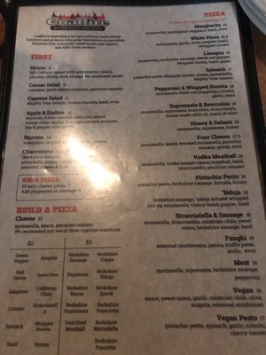 Menu photo 8 Coalfire Chicago, IL