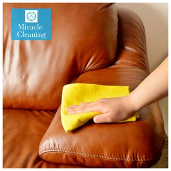 Miracle Cleaning Pros - Whether you need to clean the upholstery on your sofa, or you need the leather cleaned and shiny, Miracle Cleaning can help you with that! - Home Cleaning Near Me - Plano, Texas
