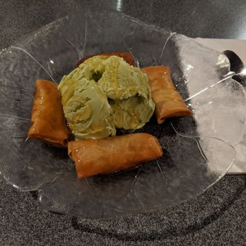 Vatsana Thai & Sushi - Fried bananas, green tea ice cream - Thai Near Me - Cranston, Rhode Island Vatsana Thai & Sushi - Fried bananas, green tea ice cream - Thai Near Me - Cranston, Rhode Island