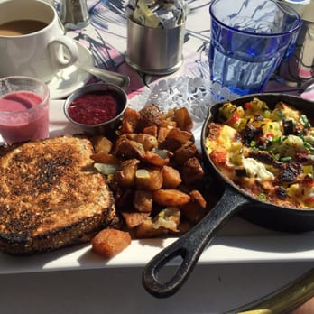 Cochon Dingue - This was the egg casserole with vegetables, organic toast and roasted potatoes. - Breakfast & Brunch Near Me - Quebec City, Quebec Cochon Dingue - This was the egg casserole with vegetables, organic toast and roasted potatoes. - Breakfast & Brunch Near Me - Quebec City, Quebec