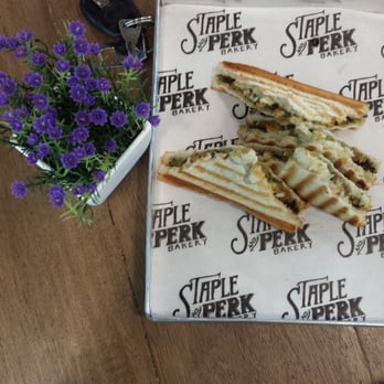 Staple and Perk Bakery - My panini sandwich - Cafes Near Me - Makati City, NCR