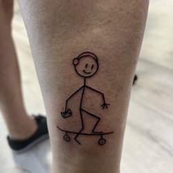 Dog House Ink - My newest simple tat, Joe drew him freehand from my description
