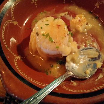 Casa d'Paco - This was the special - scallops over mash with a lemon butter sauce - after we ate two of them...LOL Â Perfection! - Spanish Near Me - Newark, New Jersey Casa d'Paco - This was the special - scallops over mash with a lemon butter sauce - after we ate two of them...LOL Â Perfection! - Spanish Near Me - Newark, New Jersey