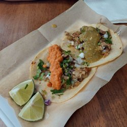 La Jalisco Of Winder - Carnitas tacos smothered in sauces