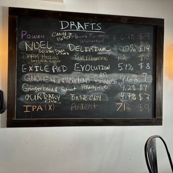 Cast Iron Craft House - Draft menu on the day we visited. We both had the Dark Hollow Imperial Stout. - Cocktail Bars Near Me - Warrenton, Virginia Cast Iron Craft House - Draft menu on the day we visited. We both had the Dark Hollow Imperial Stout. - Cocktail Bars Near Me - Warrenton, Virginia