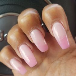 Red Nail - Don't bother.. this is there version of ombre... it looks horrible. Im beyond disappointed especially when it takes 2 techs to do my nails.