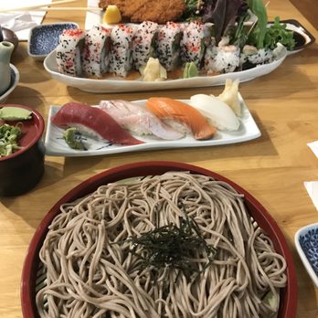Tadashi - Tonkatsu, Tadashi roll, Zaru soba with nigiri sushi - Japanese Near Me - Aiea, Hawaii