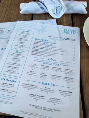 Menu photo 7 Faccia a Faccia Boston, MA