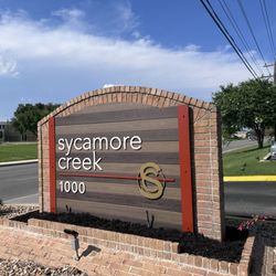 Sycamore Creek Apartments - The Monument Sign