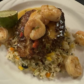 Shorty's Steakhouse - Cajun Grouper in Mango Rice - Steakhouses Near Me - Garrett, Indiana Shorty's Steakhouse - Cajun Grouper in Mango Rice - Steakhouses Near Me - Garrett, Indiana