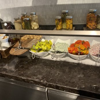 The Centurion Lounge - Salad bar - Airport Lounges Near Me - Las Vegas, Nevada