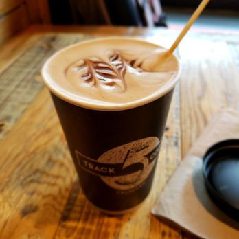 Track 5 Coffee - My fave mocha with nonfat milk, half syrup and 2 shots espresso. Im hooked and fired up! - Coffee & Tea Near Me - Cranford, New Jersey Track 5 Coffee - My fave mocha with nonfat milk, half syrup and 2 shots espresso. Im hooked and fired up! - Coffee & Tea Near Me - Cranford, New Jersey