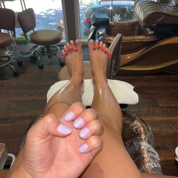 Nina Nails & Spa - Dip and pedi! - Nail Salons Near Me - Seattle, Washington