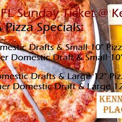 Kenny's Place - Football Special Beer & Pizza @ Kenny's