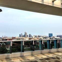 The Sky Farm At Eskenazi Health - Looking east toward downtown Indy.