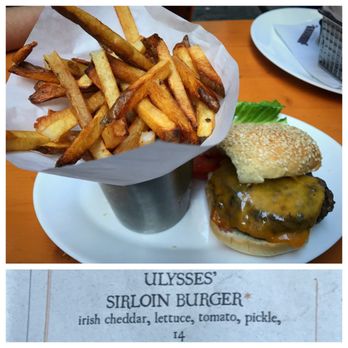 Ulysses - Cheeseburger - Pubs Near Me - New York, New York