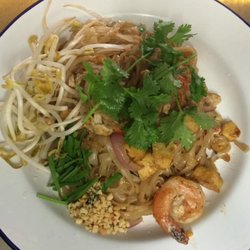 Inthanon Thai Restaurant - Prawn Pad Thai. Image credit: Inthanon Thai